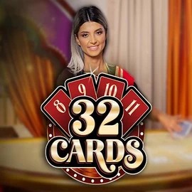 32 Cards slot logo by Ezugi at KokoBet Casino