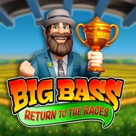 Big Bass Return to the Races slot visual from Pragmatic Play available on koko-bets-casino.nl
