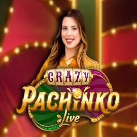 Official Live Casino logo: Crazy Pachinko by Evolution at KokoBet Casino