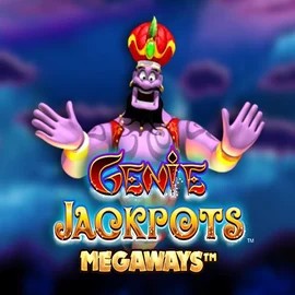 Jackpots logo of Genie Jackpots Megaways from Blueprint Gaming at KokoBet Casino
