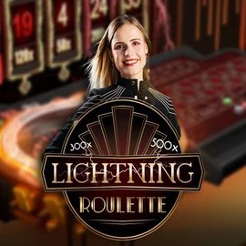 Lightning Roulette logo by Evolution at KokoBet Casino