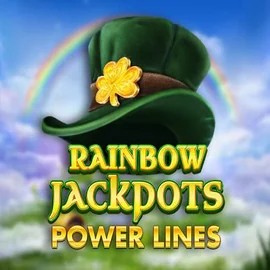 Official Jackpots logo: Rainbow Jackpots Power Lines by Red Tiger Gaming at KokoBet Casino