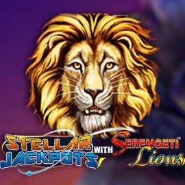 Stellar Jackpots with Serengeti Lions game by Lightning Box Game – logo hosted on KokoBet Casino